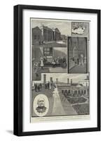 The Royal Sea-Bathing Infirmary at Margate, Enlarged by the Gift of Sir Erasmus Wilson-Amedee Forestier-Framed Giclee Print