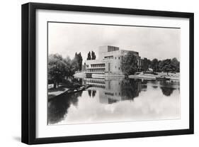 The Royal Shakespeare Theatre, Stratford-Upon-Avon, Warwickshire, Early 20th Century-WH Smith & Son-Framed Giclee Print