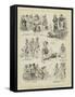 The Royal Silver Wedding at Brussels, Character Sketches-null-Framed Stretched Canvas