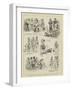 The Royal Silver Wedding at Brussels, Character Sketches-null-Framed Giclee Print