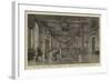 The Royal Silver Wedding at Stockholm, the White Sea Saloon in the Royal Palace-null-Framed Giclee Print