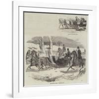 The Royal Sledge-null-Framed Giclee Print