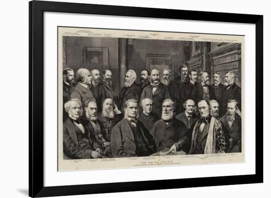 The Royal Society-null-Framed Premium Giclee Print