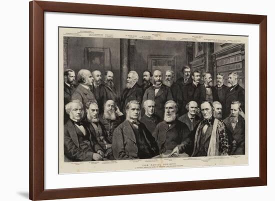 The Royal Society-null-Framed Giclee Print