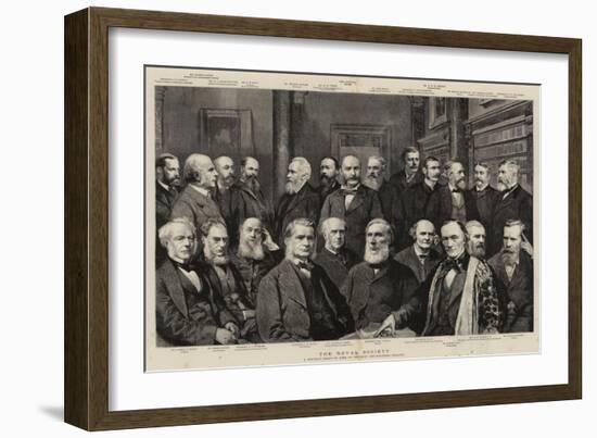 The Royal Society-null-Framed Giclee Print