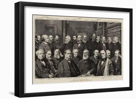 The Royal Society-null-Framed Giclee Print