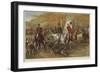 The Royal Stag Hounds, Hrh Prince of Wales and Lord Cork-George Bouverie Goddard-Framed Giclee Print