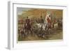 The Royal Stag Hounds, Hrh Prince of Wales and Lord Cork-George Bouverie Goddard-Framed Giclee Print