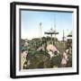 The Royal Stand at the Hermitage Race Tracks, Copenhagen, Denmark-Leon, Levy et Fils-Framed Photographic Print
