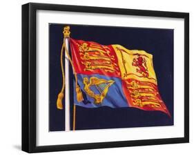 The Royal Standard of the United Kingdom, 1937-null-Framed Giclee Print