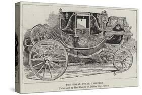 The Royal State Carriage-Alfred Chantrey Corbould-Stretched Canvas