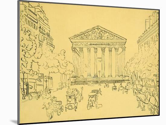 The Royal Street, C1900-1944-Max Jacob-Mounted Giclee Print