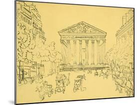 The Royal Street, C1900-1944-Max Jacob-Mounted Giclee Print
