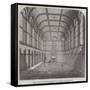 The Royal Swimming-Bath for Ladies at Brighton-null-Framed Stretched Canvas