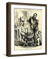 The Royal Tattoo, 1875-Joseph Keppler-Framed Giclee Print