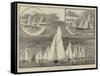 The Royal Thames and New Thames Yacht Clubs' Matches-Thomas Harrington Wilson-Framed Stretched Canvas