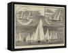 The Royal Thames and New Thames Yacht Clubs' Matches-Thomas Harrington Wilson-Framed Stretched Canvas