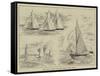 The Royal Thames and New Thames Yacht Clubs-Thomas Harrington Wilson-Framed Stretched Canvas
