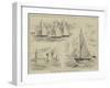 The Royal Thames and New Thames Yacht Clubs-Thomas Harrington Wilson-Framed Giclee Print