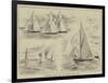 The Royal Thames and New Thames Yacht Clubs-Thomas Harrington Wilson-Framed Giclee Print