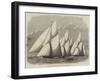 The Royal Thames Yacht Club, Finish of the Cutter-Match-Edwin Weedon-Framed Giclee Print