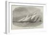 The Royal Thames Yacht Club Match, the Yachts Passing Grays-Edwin Weedon-Framed Giclee Print