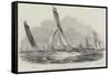 The Royal Thames Yacht Club, Sailing Match-null-Framed Stretched Canvas