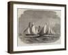 The Royal Thames Yacht Club Schooner Match, Rounding the Mouse Lightship-Edwin Weedon-Framed Giclee Print