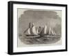 The Royal Thames Yacht Club Schooner Match, Rounding the Mouse Lightship-Edwin Weedon-Framed Giclee Print