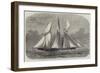 The Royal Thames Yacht Club Schooner-Match, the Xantha and Gloriana Rounding at the Nore-Edwin Weedon-Framed Giclee Print