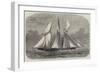 The Royal Thames Yacht Club Schooner-Match, the Xantha and Gloriana Rounding at the Nore-Edwin Weedon-Framed Giclee Print