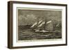 The Royal Thames Yacht Race, the Maggie and Buttercup Beating Down-William Lionel Wyllie-Framed Giclee Print