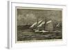 The Royal Thames Yacht Race, the Maggie and Buttercup Beating Down-William Lionel Wyllie-Framed Giclee Print