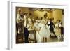 The Royal Theatre's Ballet School, 1889-Paul Fischer-Framed Giclee Print