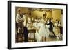 The Royal Theatre's Ballet School, 1889-Paul Fischer-Framed Giclee Print