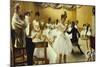 The Royal Theatre's Ballet School, 1889-Paul Fischer-Mounted Giclee Print