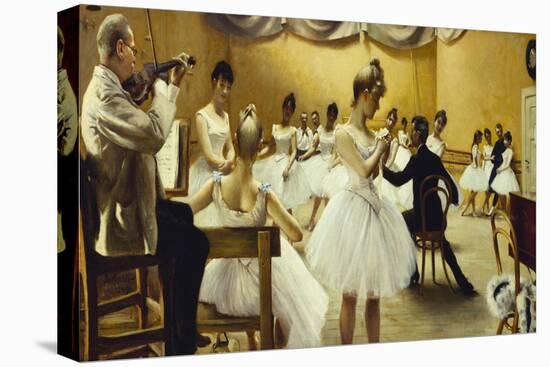 The Royal Theatre's Ballet School-Paul Fischer-Stretched Canvas