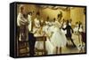 The Royal Theatre's Ballet School-Paul Fischer-Framed Stretched Canvas