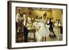 The Royal Theatre's Ballet School-Paul Fischer-Framed Giclee Print