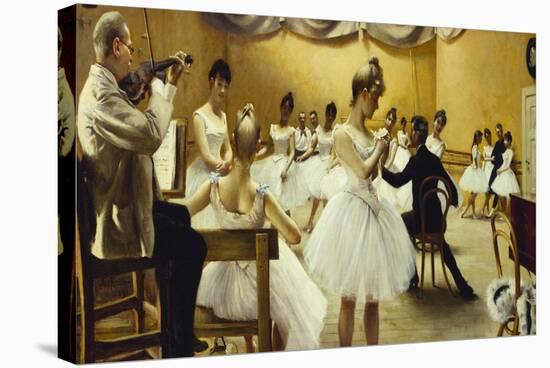 The Royal Theatre's Ballet School-Paul Fischer-Stretched Canvas
