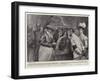 The Royal Tour, Buddhist Priests Exhibiting Buddha's Tooth in the Temple at Kandy-Henry Marriott Paget-Framed Giclee Print