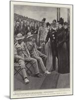 The Royal Tour, Graceful Consideration for Wounded Troops at Perth-Henry Marriott Paget-Mounted Giclee Print