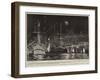 The Royal Tour, Illuminations at Malta on the Night of the Departure of the Ophir-Charles Edward Dixon-Framed Giclee Print