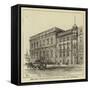 The Royal United Service Institution as Seen from Whitehall-null-Framed Stretched Canvas