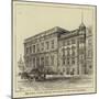 The Royal United Service Institution as Seen from Whitehall-null-Mounted Giclee Print