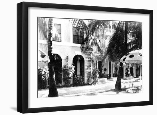 The Royal Victoria Hotel, Nassau, Bahamas, C1900s-null-Framed Giclee Print