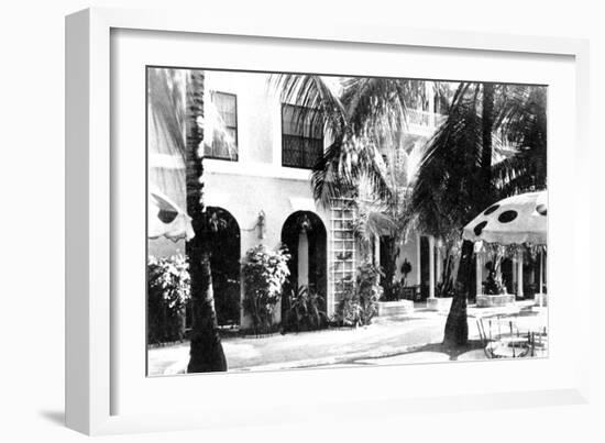 The Royal Victoria Hotel, Nassau, Bahamas, C1900s-null-Framed Giclee Print