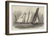 The Royal Victoria Yacht Squadron Regatta, the Fernande and Anaconda Passing Ryde-null-Framed Giclee Print