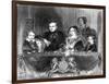 The Royal Visit to Astleys, 1846.-null-Framed Art Print