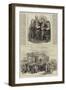 The Royal Visit to Benares-null-Framed Giclee Print